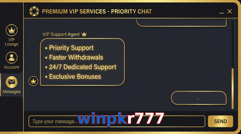 Payment and PKR controls in Winpkr777